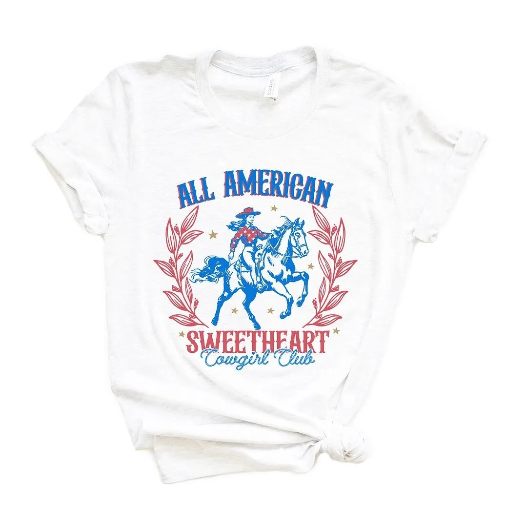 All American Sweetheart Short Sleeve Crewnneck Tee sold by Zulily product image thumbnail 2