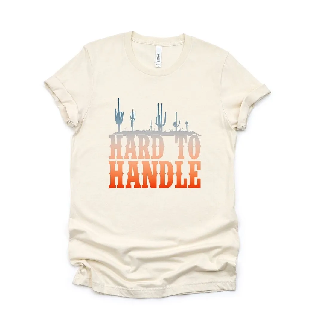 Hard to Handle Short Sleeve Crewnneck Tee sold by Zulily product image thumbnail 2
