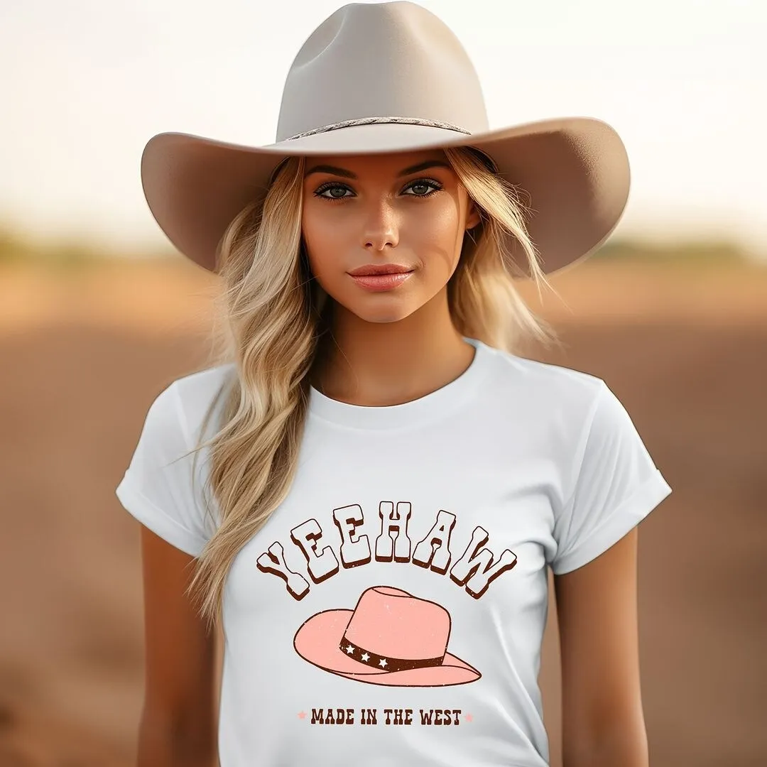 Yeehaw Made in the West Short Sleeve Crewnneck Tee sold by Zulily product image thumbnail 3