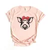 Pig and Bandana Short Sleeve Crewnneck Tee sold by Zulily