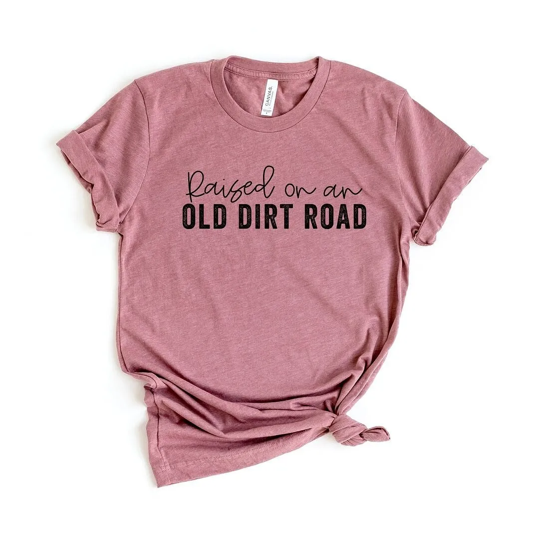 Raised On An Old Dirt Road Short Sleeve Crewnneck Tee sold by Zulily product image thumbnail 2