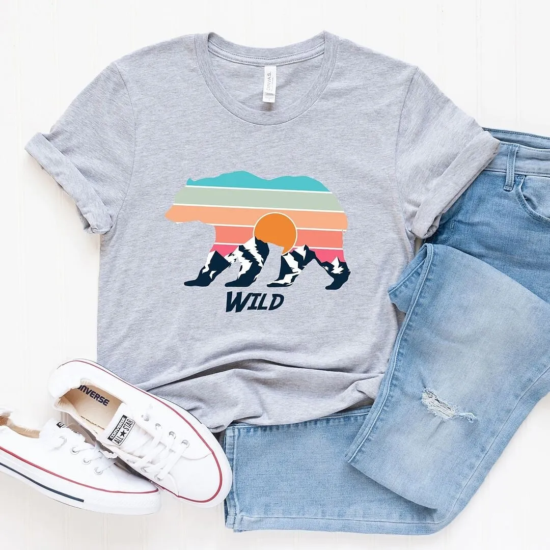 Wild Bear Short Sleeve Crewnneck Tee sold by Zulily