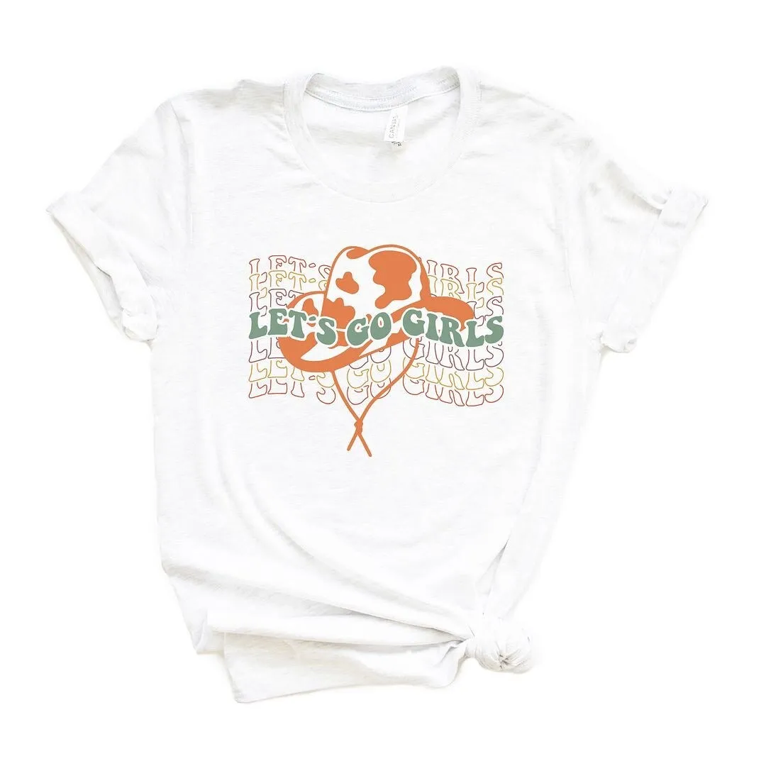 Let's Go Girls Hat Short Sleeve Crewnneck Tee sold by Zulily product image thumbnail 2