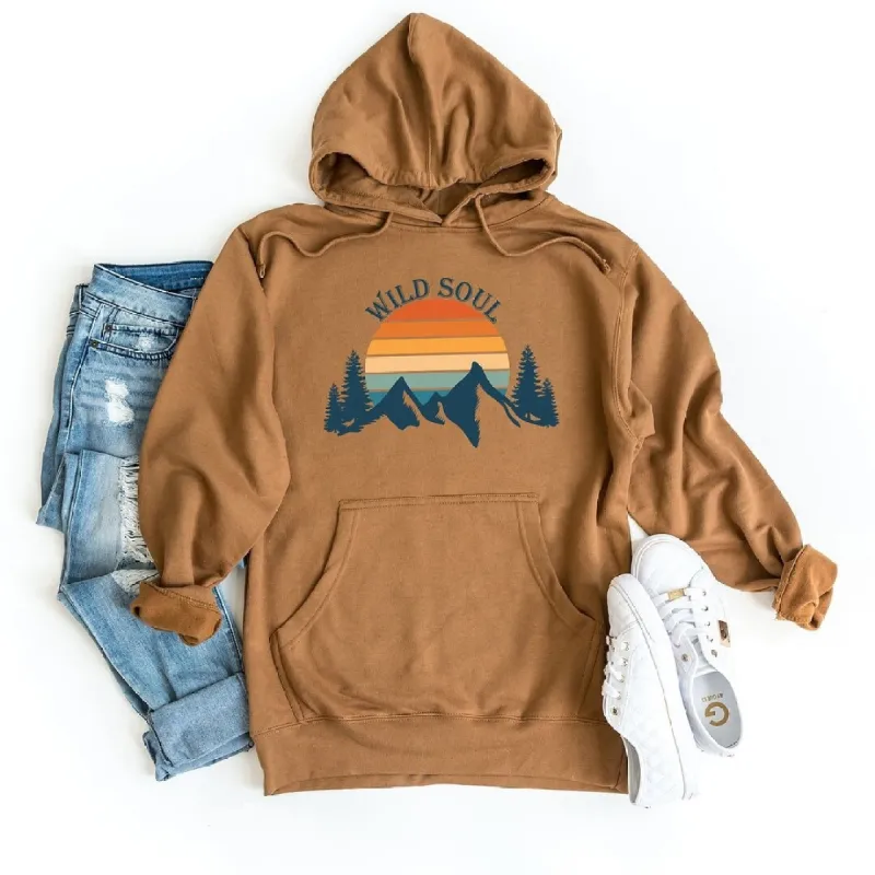 Wild Soul Colorful Graphic Hoodie sold by Zulily