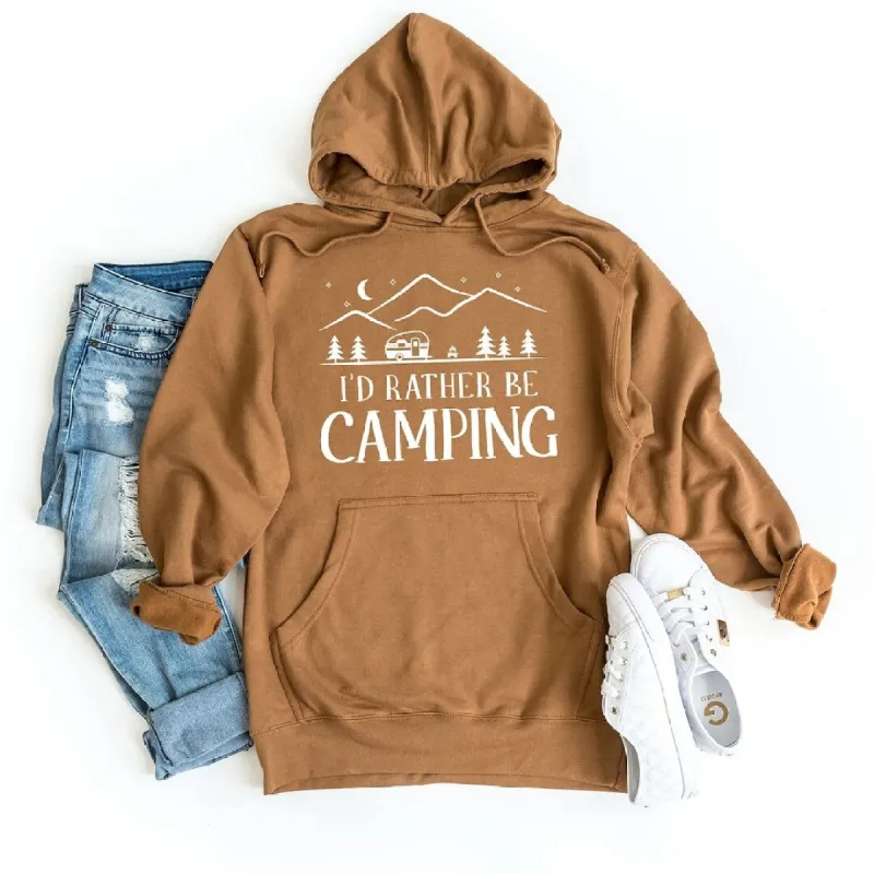 Rather Be Camping Camper Graphic Hoodie sold by Zulily