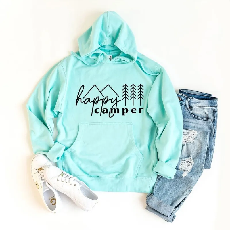 Happy Camper Trees Graphic Hoodie sold by Zulily