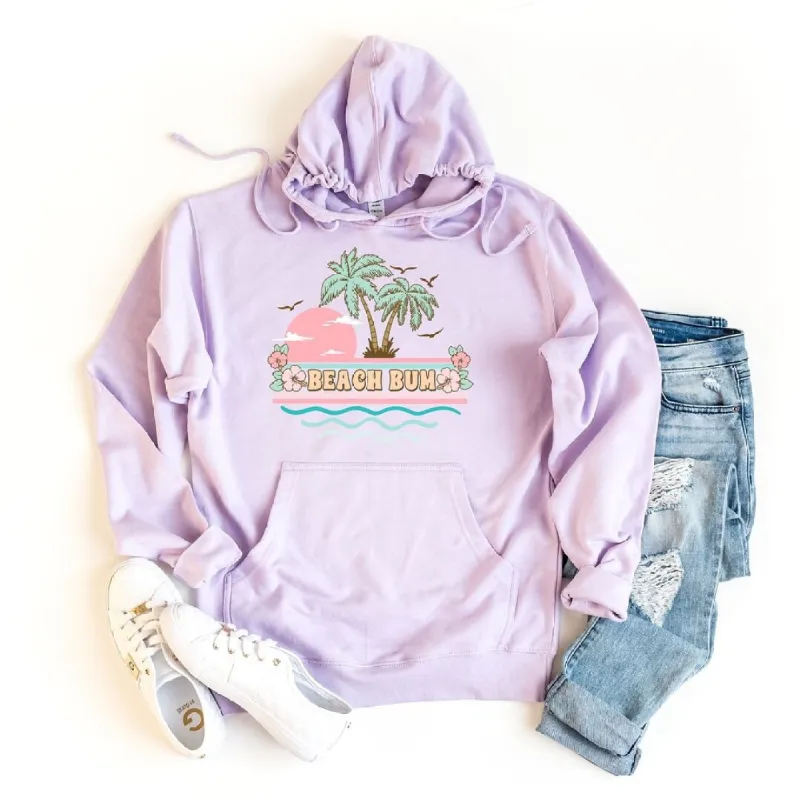 Beach Bum Stripes Graphic Hoodie sold by Zulily