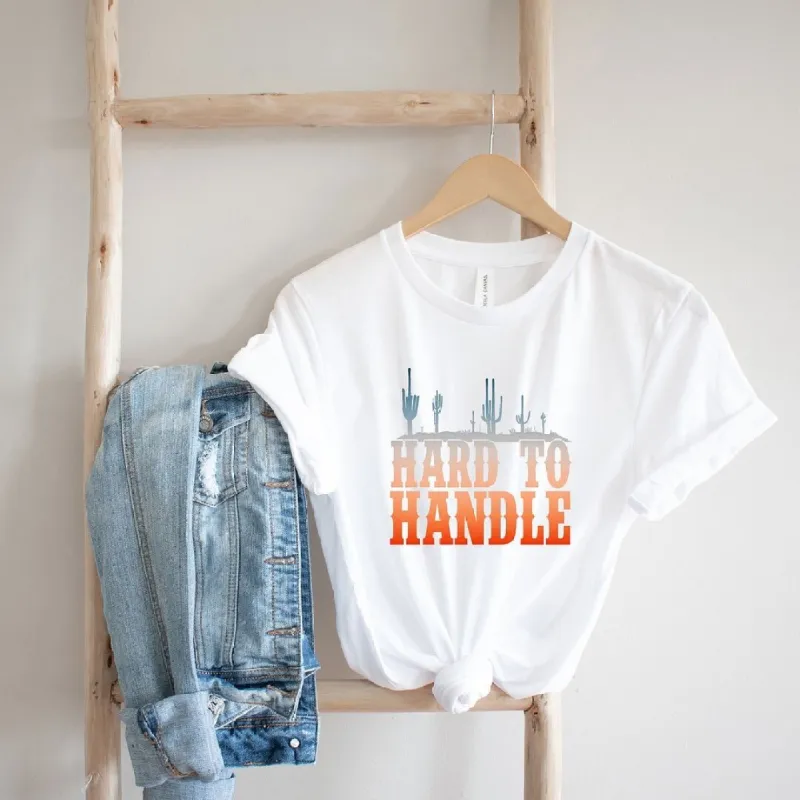 Hard to Handle Short Sleeve Crewnneck Tee sold by Zulily