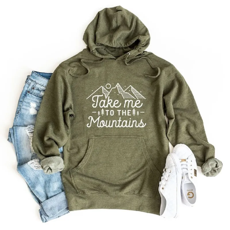Take Me To The Mountains Landscape Graphic Hoodie sold by Zulily