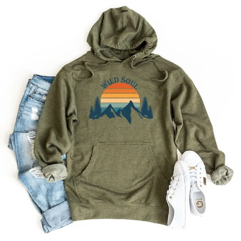 Wild Soul Colorful Graphic Hoodie sold by Zulily