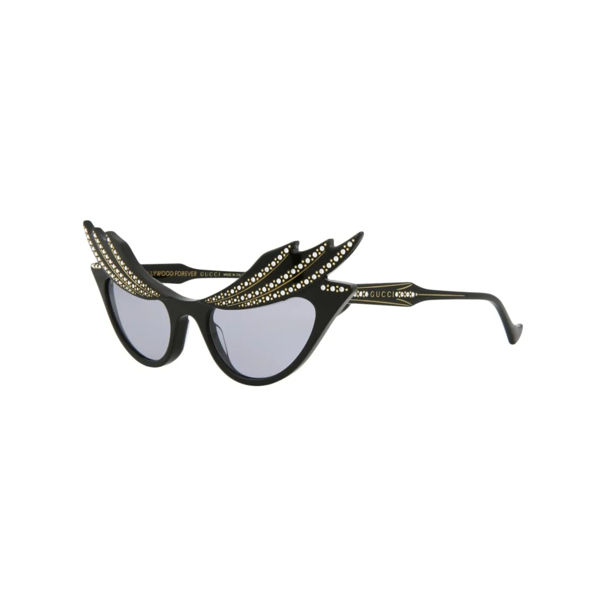 Gucci Cat Eye-Frame Acetate Sunglasses - Black - One Size sold by Zulily product image thumbnail 2
