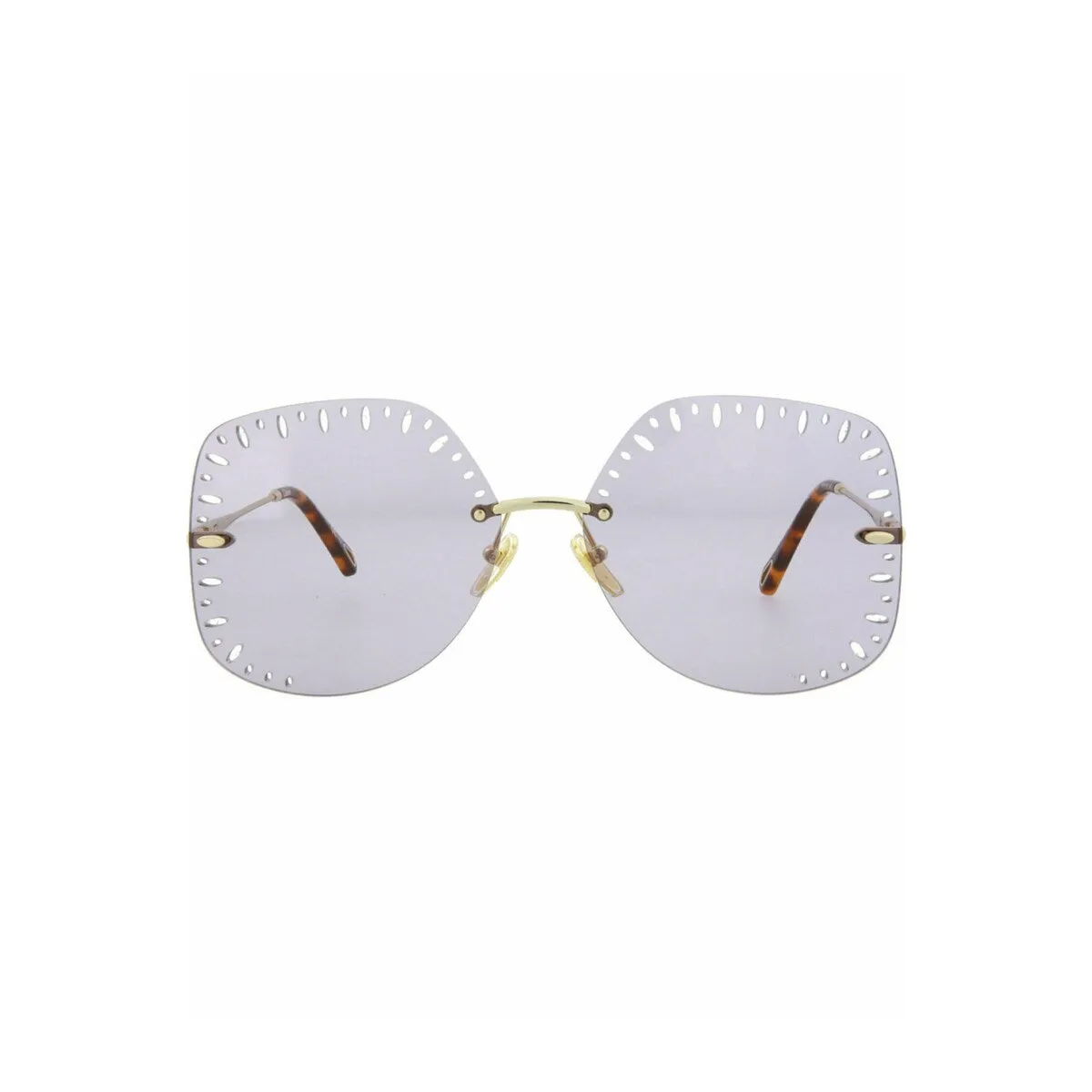 Chloé YSE Square-Frame Metal Sunglasses - One Size sold by Zulily product image thumbnail 5
