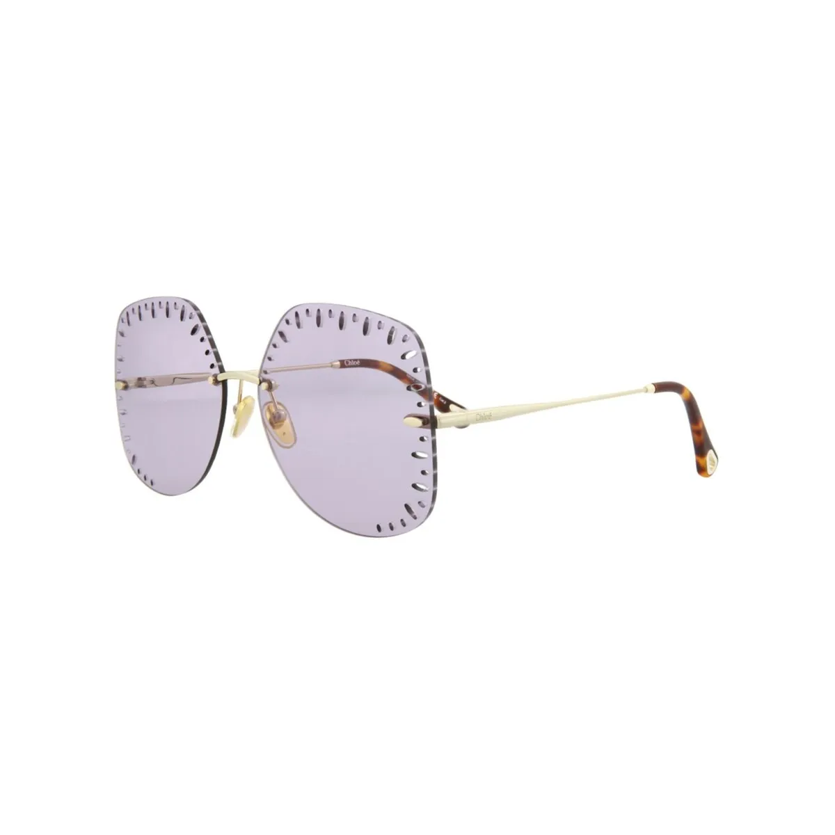 Chloé YSE Square-Frame Metal Sunglasses - One Size sold by Zulily product image thumbnail 2