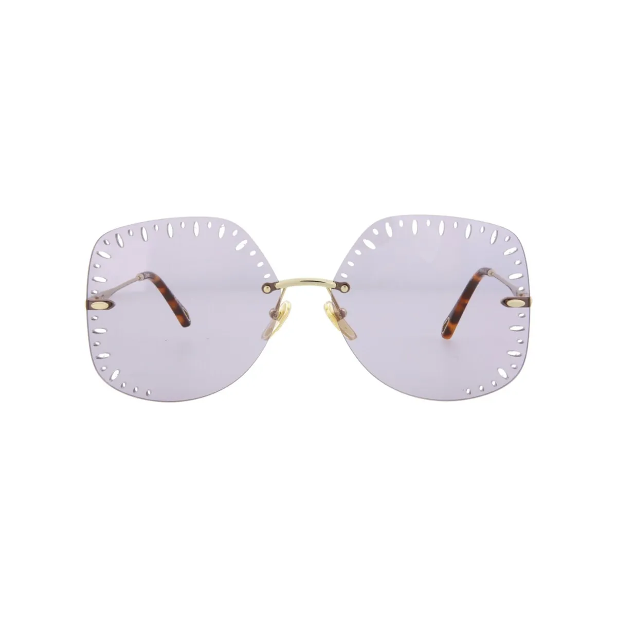Chloé YSE Square-Frame Metal Sunglasses - One Size sold by Zulily