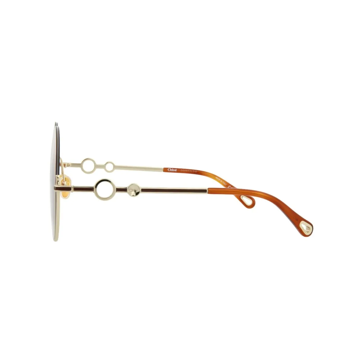 Chloé Round-Frame Metal Sunglasses - One Size sold by Zulily product image thumbnail 3