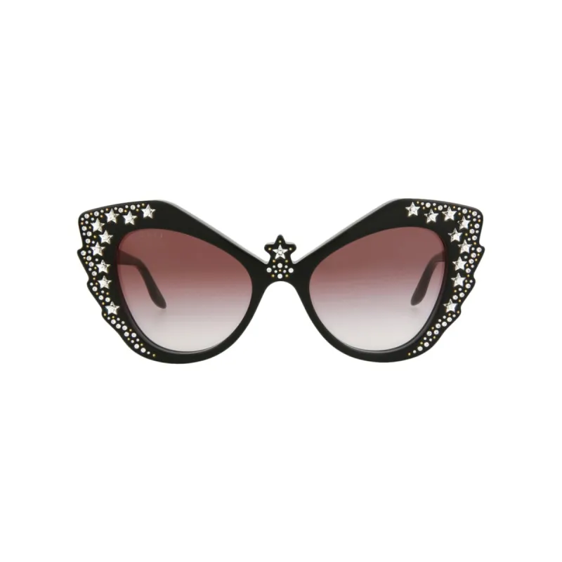 Gucci Cat Eye-Frame Acetate Sunglasses - Black - One Size sold by Zulily