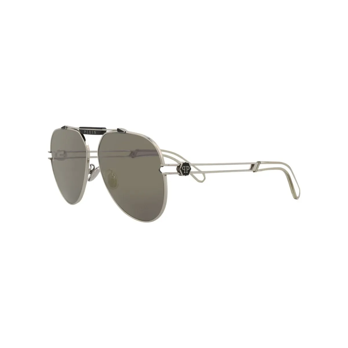 Philipp Plein Aviator-Frame Titanium Sunglasses - One Size sold by Zulily product image thumbnail 2