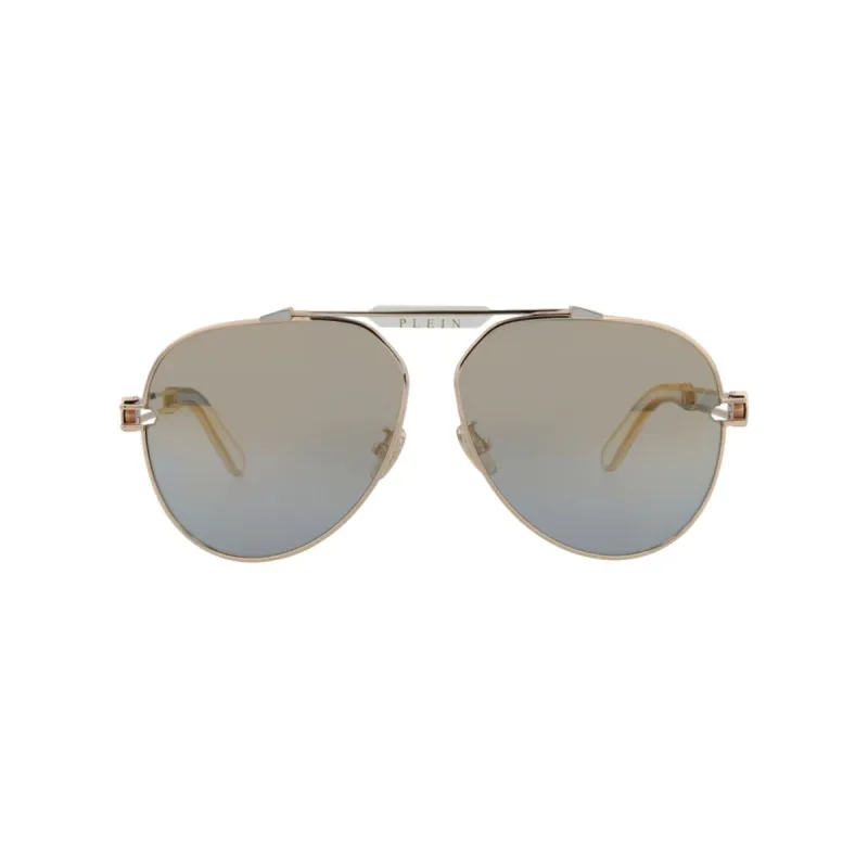 Philipp Plein Aviator-Frame Titanium Sunglasses - One Size sold by Zulily