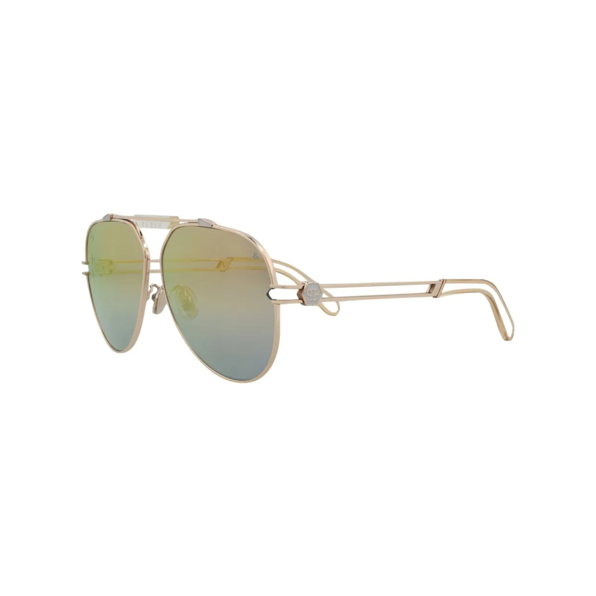 Philipp Plein Aviator-Frame Titanium Sunglasses - One Size sold by Zulily product image thumbnail 2