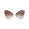 Chloé Cat Eye-Frame Metal Sunglasses - One Size sold by Zulily