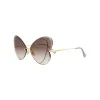 Chloé Cat Eye-Frame Metal Sunglasses - One Size sold by Zulily