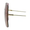 Gucci Square-Frame Metal Sunglasses - One Size sold by Zulily