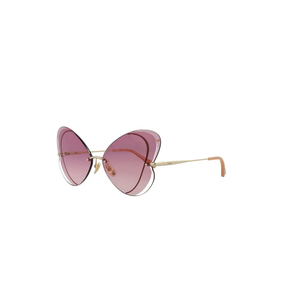 Chloé Cat Eye-Frame Metal Sunglasses - One Size sold by Zulily product image thumbnail 2