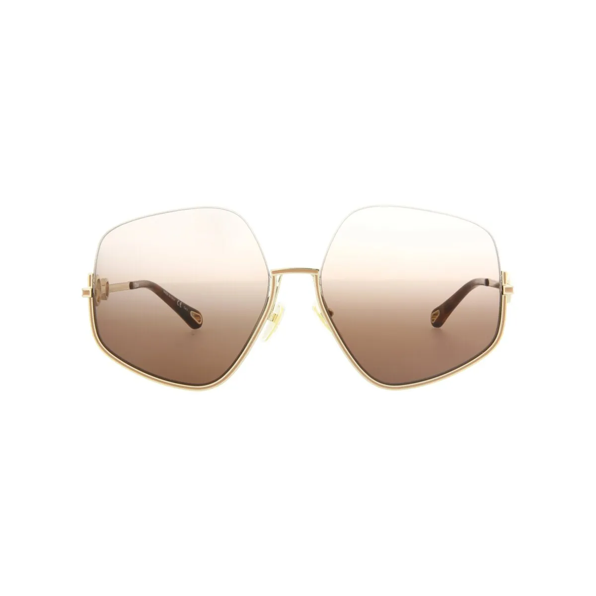 Chloé Square-Frame Metal Sunglasses - One Size sold by Zulily