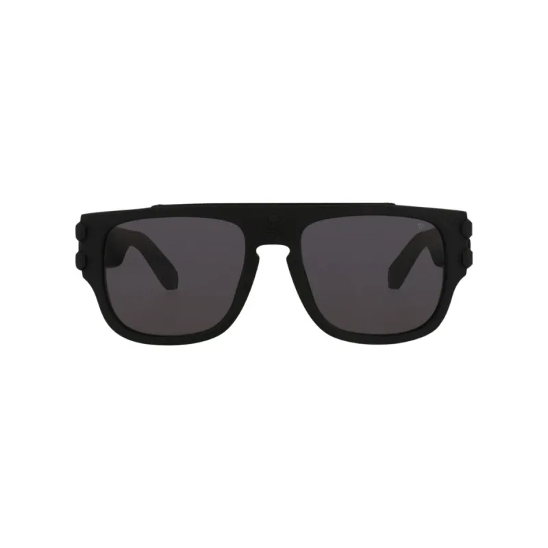 Philipp Plein Square-Frame Acetate Sunglasses - Black - One Size sold by Zulily
