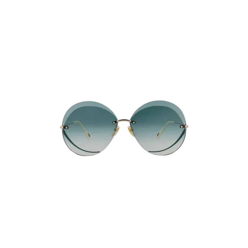 Chloé Round-Frame Metal Sunglasses - One Size sold by Zulily