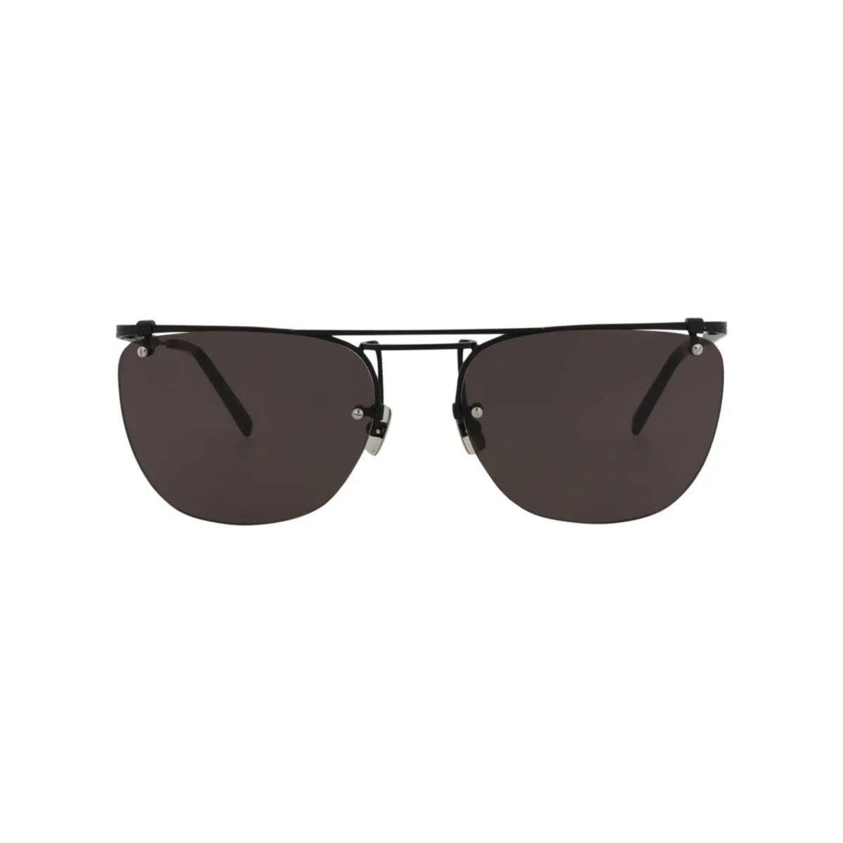 Saint Laurent Aviator-Frame Metal Sunglasses - Black - One Size sold by Zulily