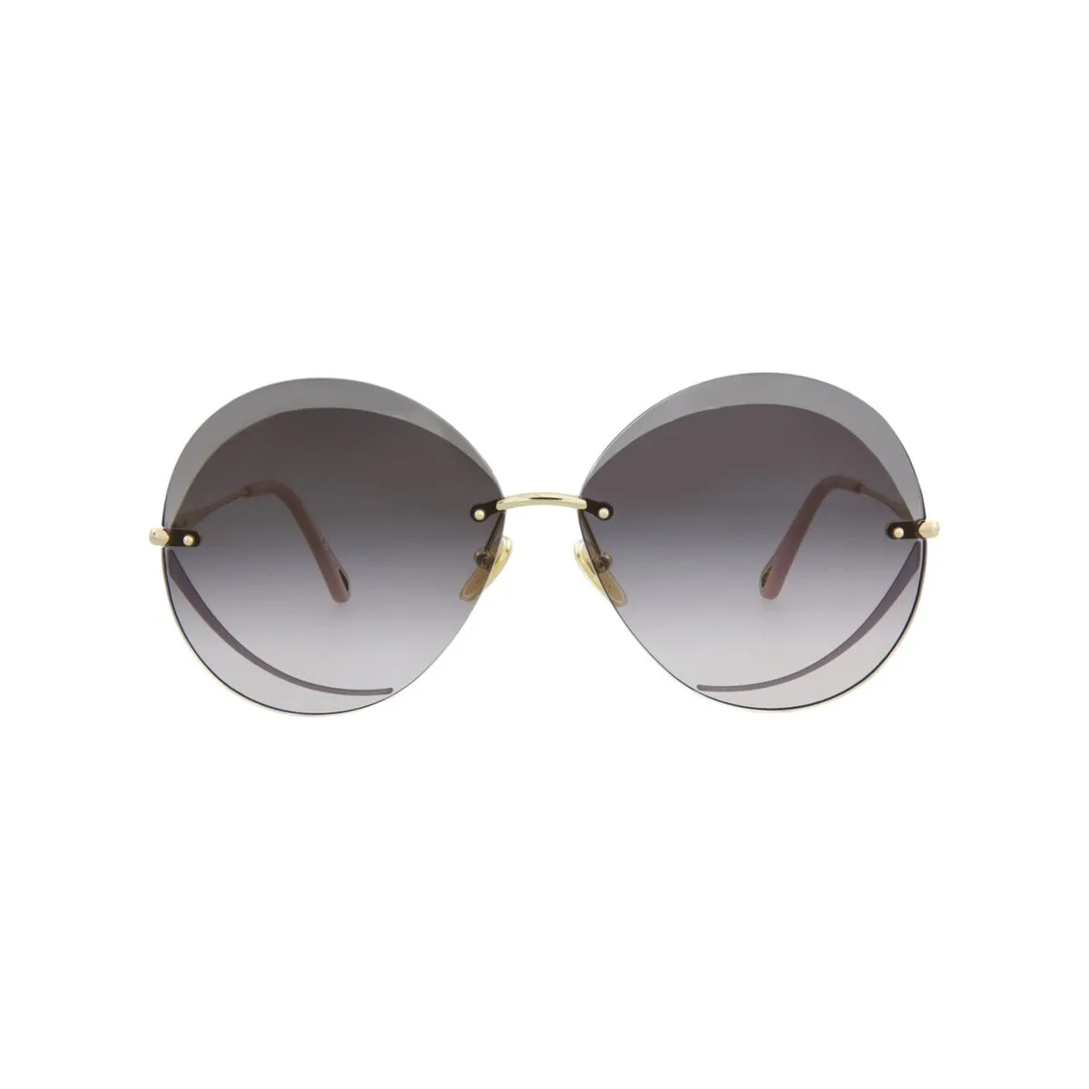 Chloé Round-Frame Metal Sunglasses - One Size sold by Zulily
