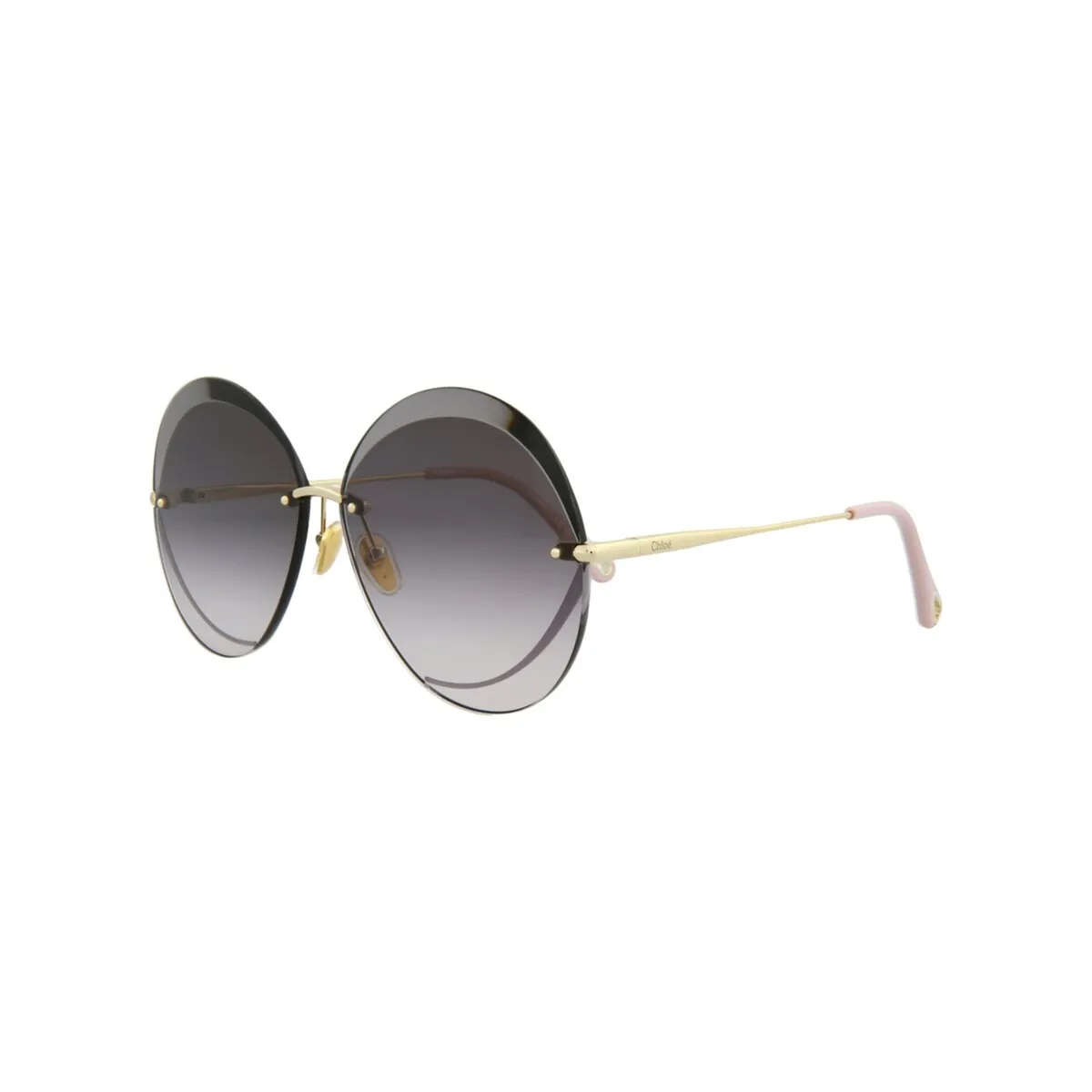 Chloé Round-Frame Metal Sunglasses - One Size sold by Zulily product image thumbnail 2