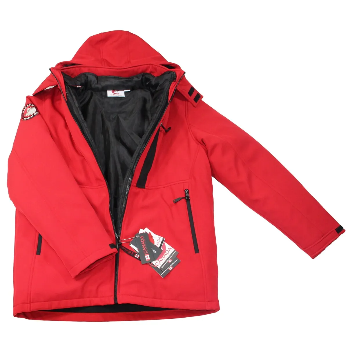 Mens Canada Weather Gear Softshell, Systems, 3 in 1 Jacket sold by Zulily product image thumbnail 4