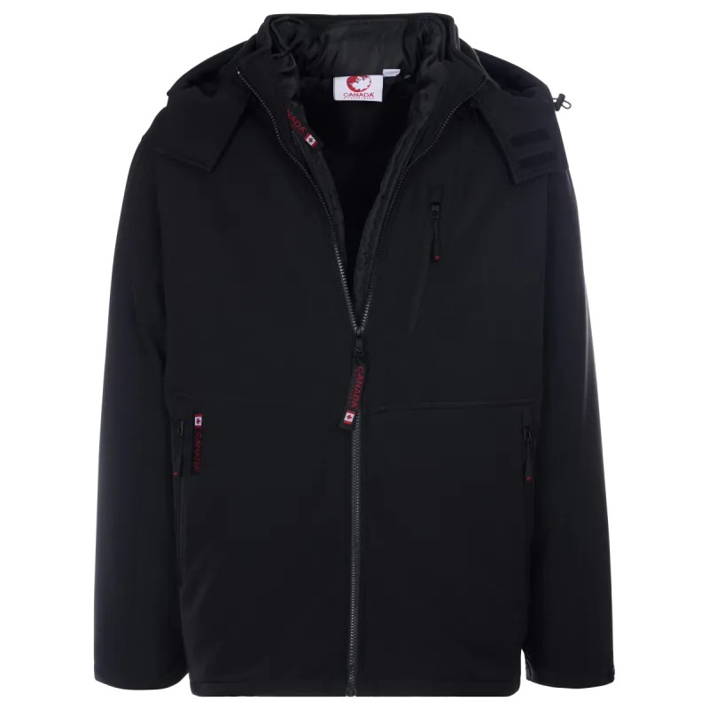 Mens Canada Weather Gear Softshell, Systems, 3 in 1 Jacket sold by Zulily