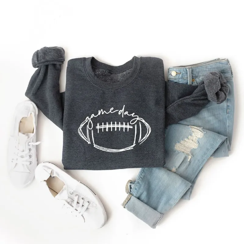 Football Game Day Graphic Sweatshirt sold by Zulily