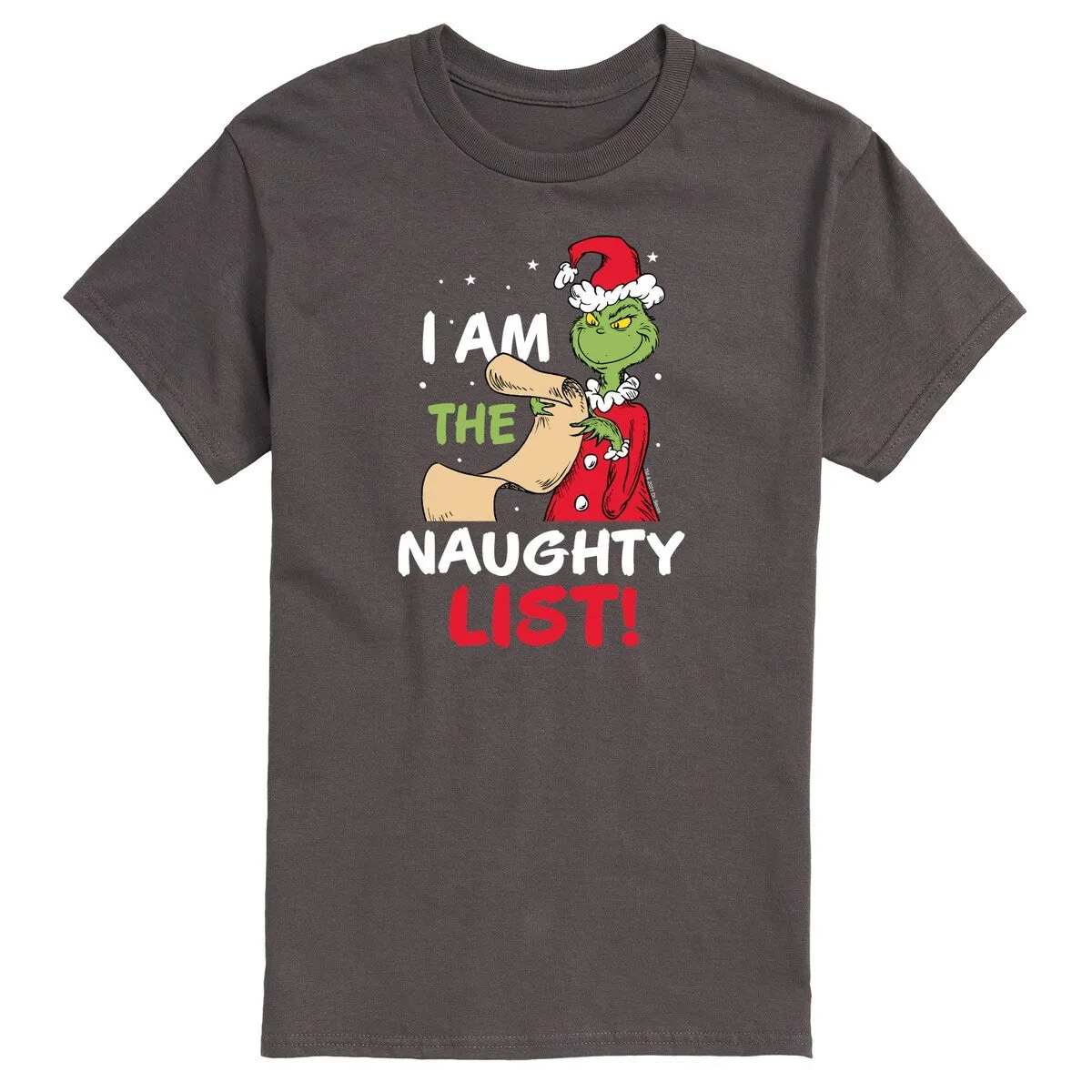 The Grinch I Am The Naughty List Tee sold by Zulily product image thumbnail 3