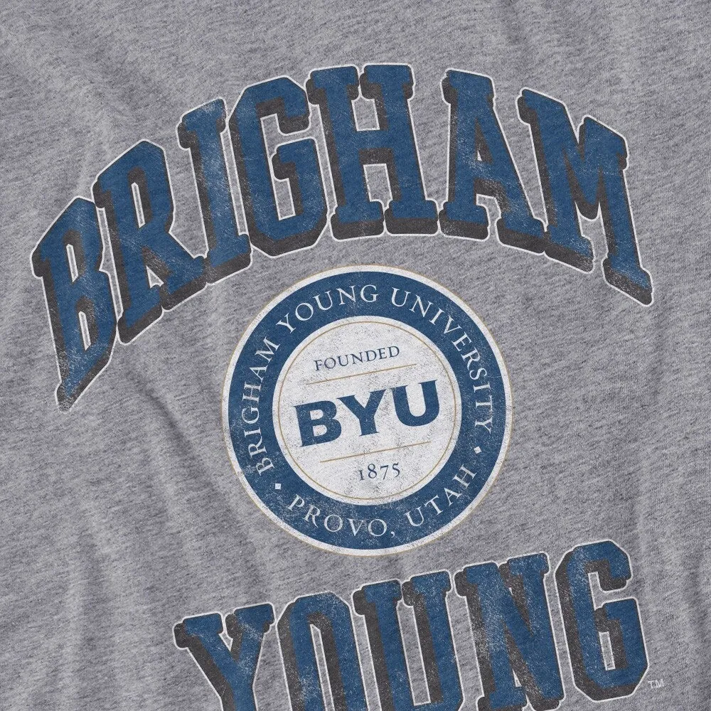 BYU Classic Seal Women's Crop Top T Shirt sold by Zulily product image thumbnail 2