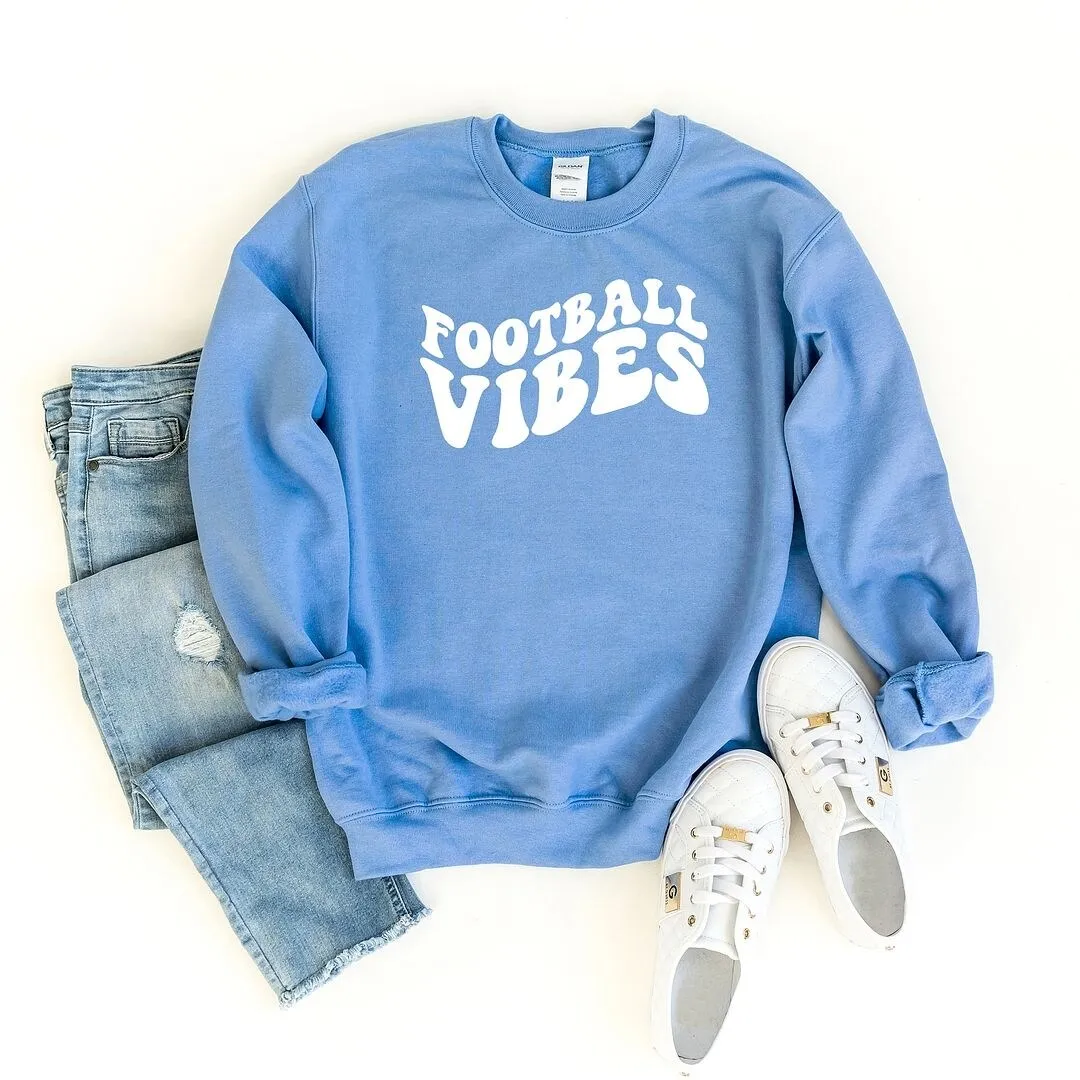 Retro Football Vibes Graphic Sweatshirt sold by Zulily