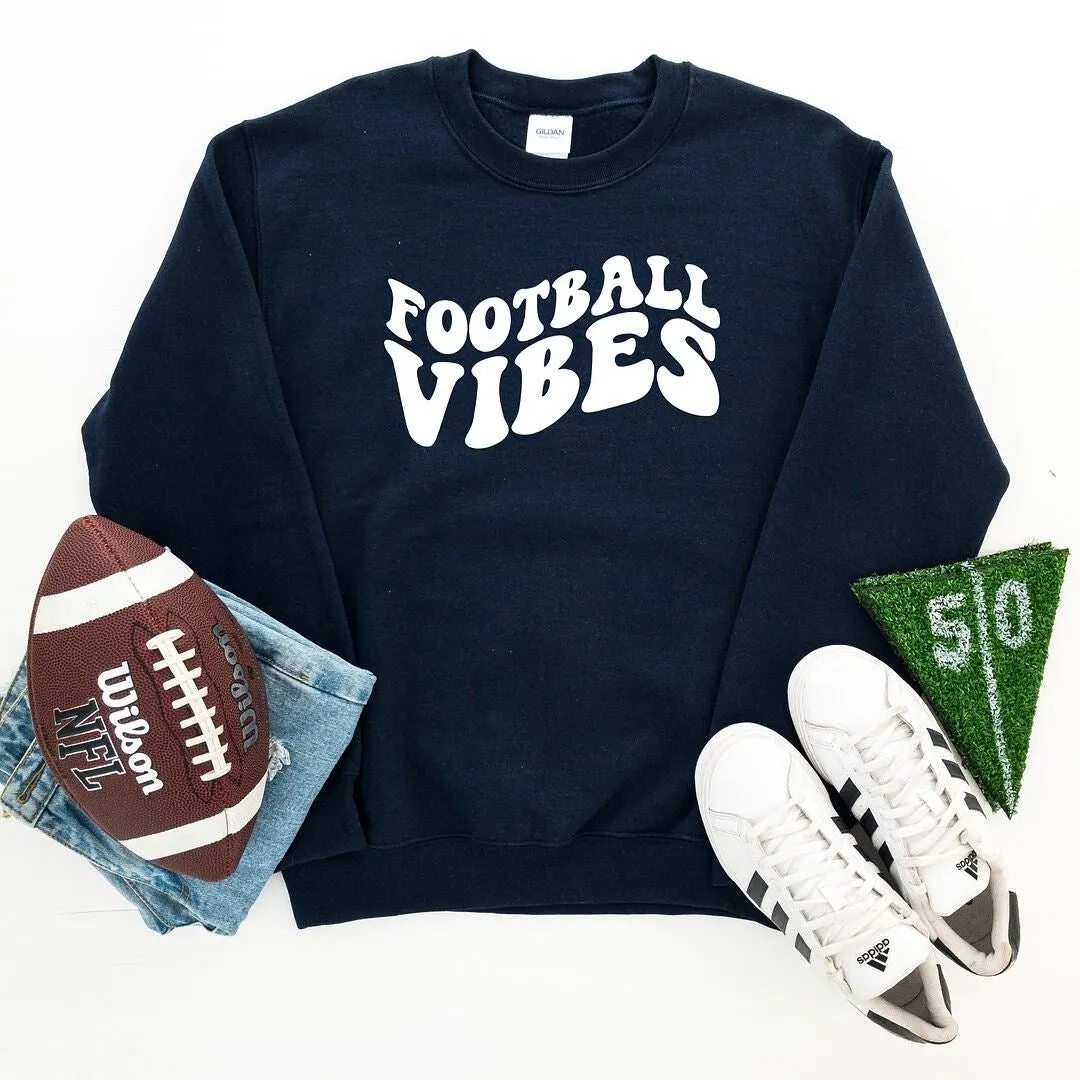 Retro Football Vibes Graphic Sweatshirt sold by Zulily