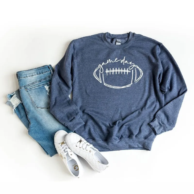 Football Game Day Graphic Sweatshirt sold by Zulily