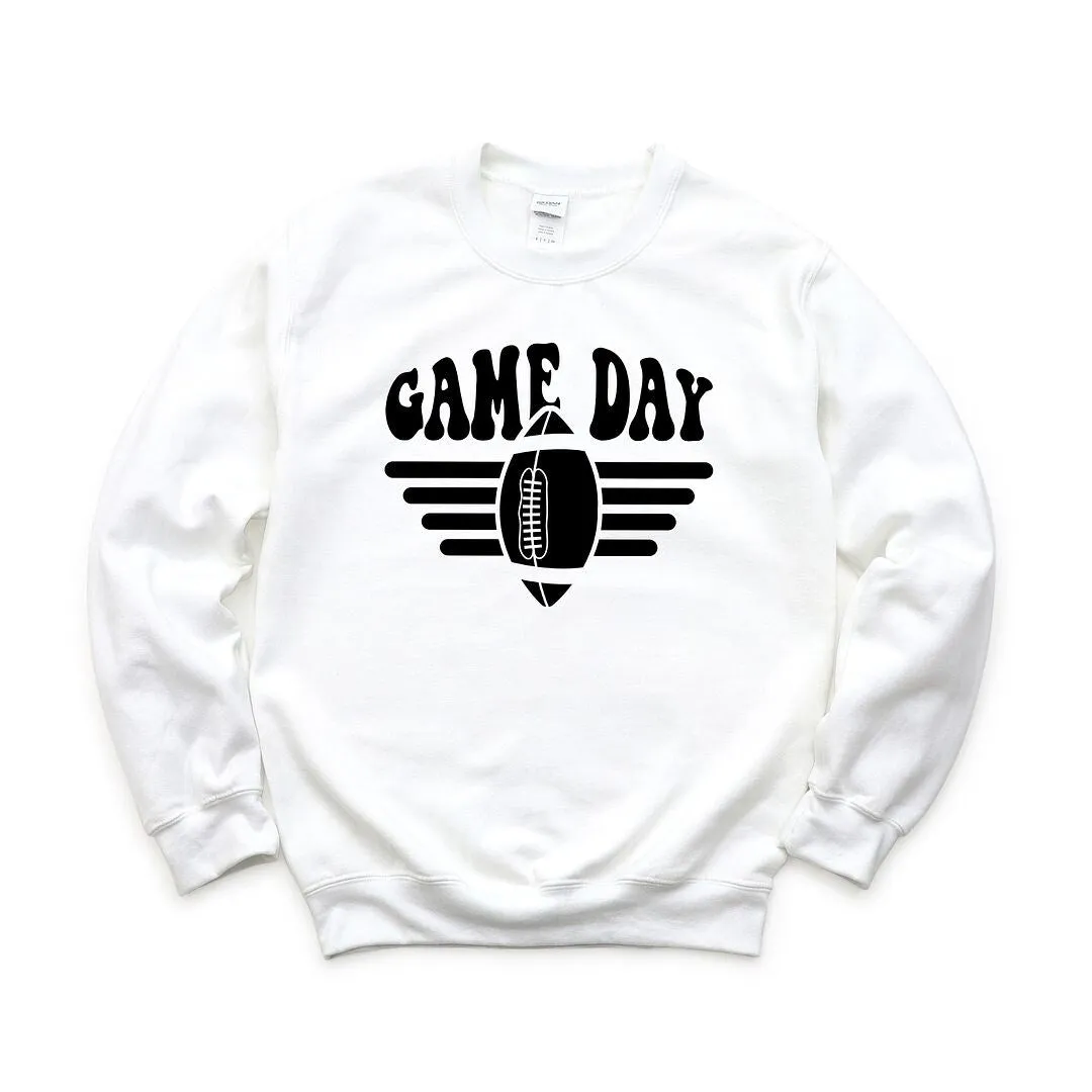 Football Game Day Stripes Graphic Sweatshirt sold by Zulily product image thumbnail 2