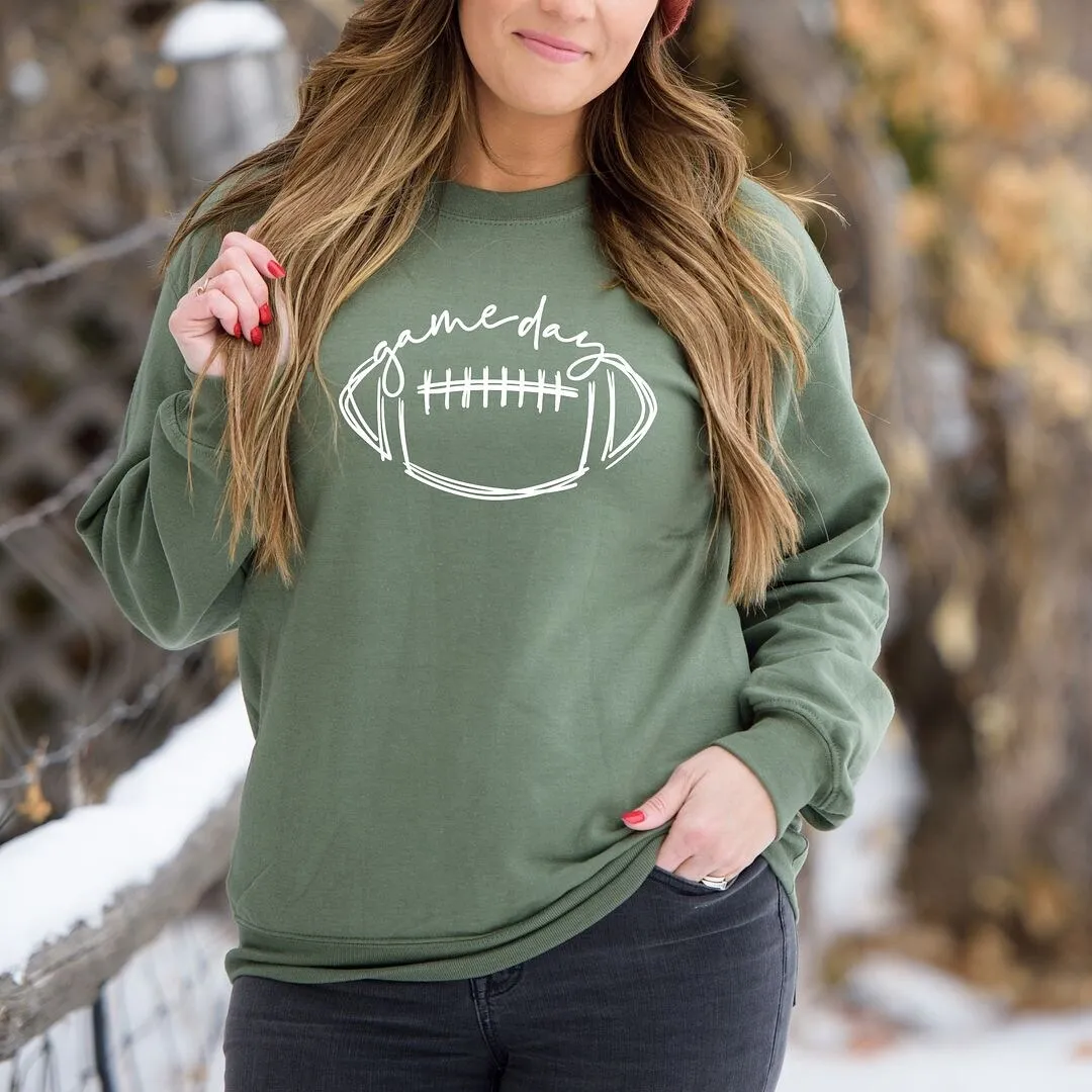 Football Game Day Graphic Sweatshirt sold by Zulily product image thumbnail 2
