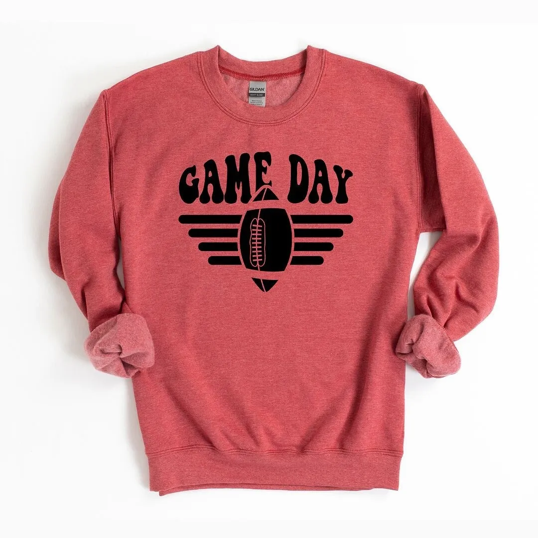 Football Game Day Stripes Graphic Sweatshirt sold by Zulily product image thumbnail 2