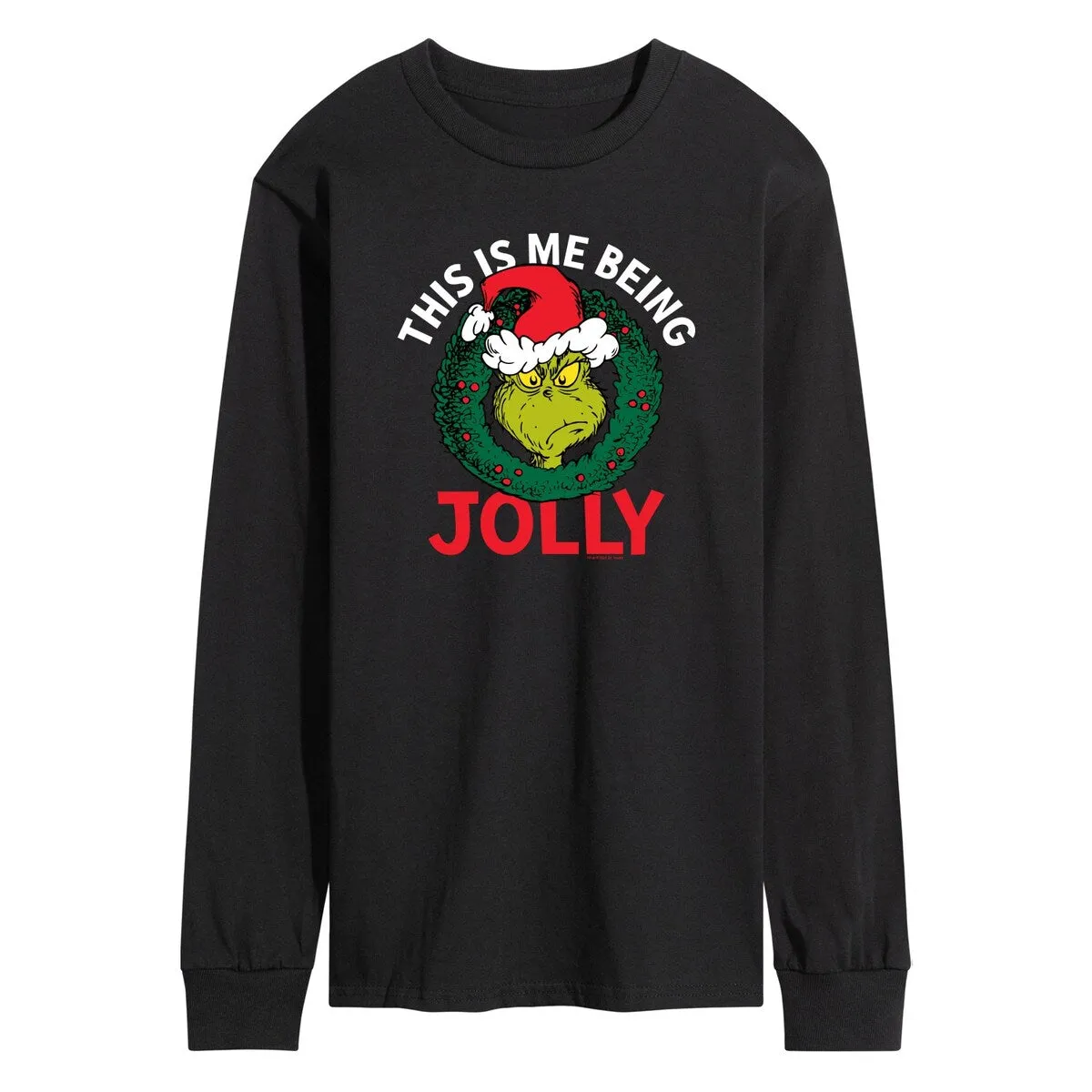 The Grinch This Is My Being Jolly Long Sleeve sold by Zulily