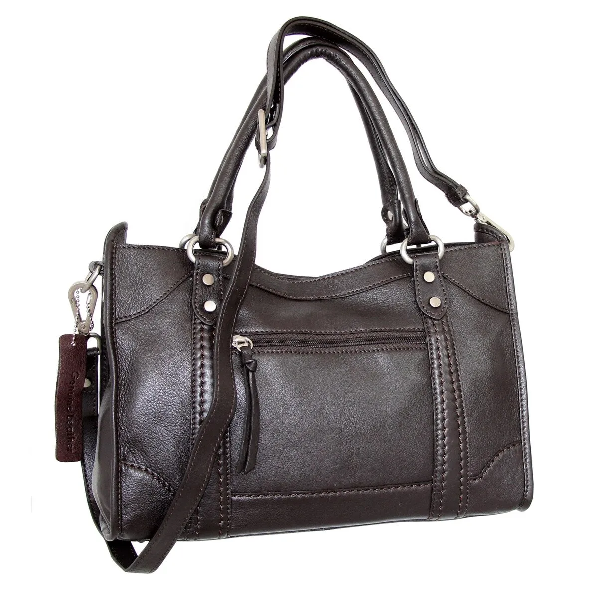 Super Sara Leather Satchel sold by Zulily product image thumbnail 2
