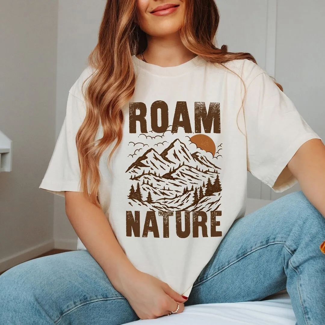 Roam Nature Mountains Garment Dyed Tee sold by Zulily product image thumbnail 2