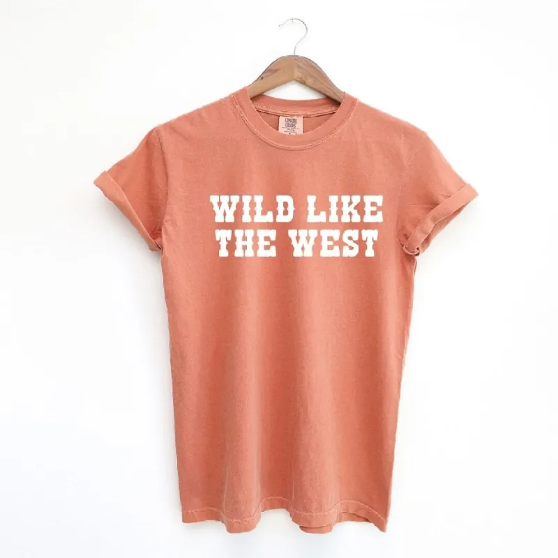Wild Like the West Garment Dyed Tee sold by Zulily