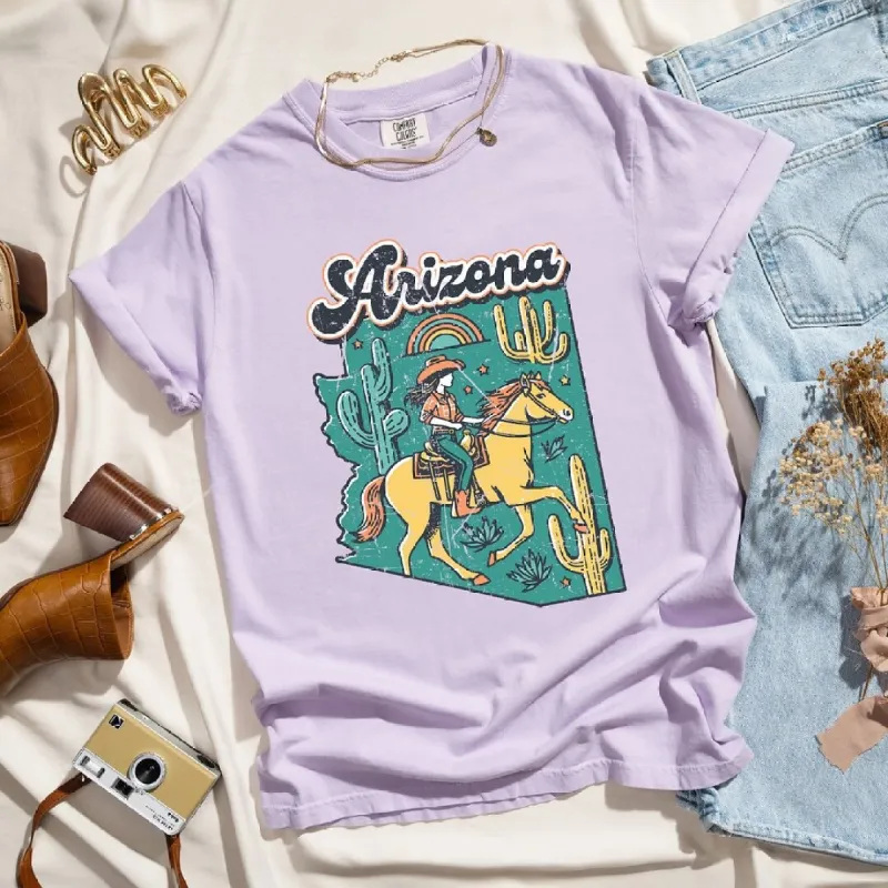 Arizona State Cowgirl Garment Dyed Tee sold by Zulily