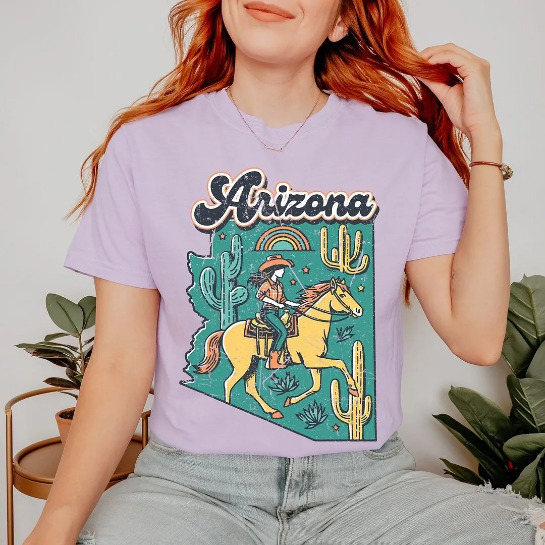 Arizona State Cowgirl Garment Dyed Tee sold by Zulily product image thumbnail 3